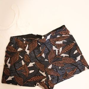 Zara Embroidery Detail Shorts